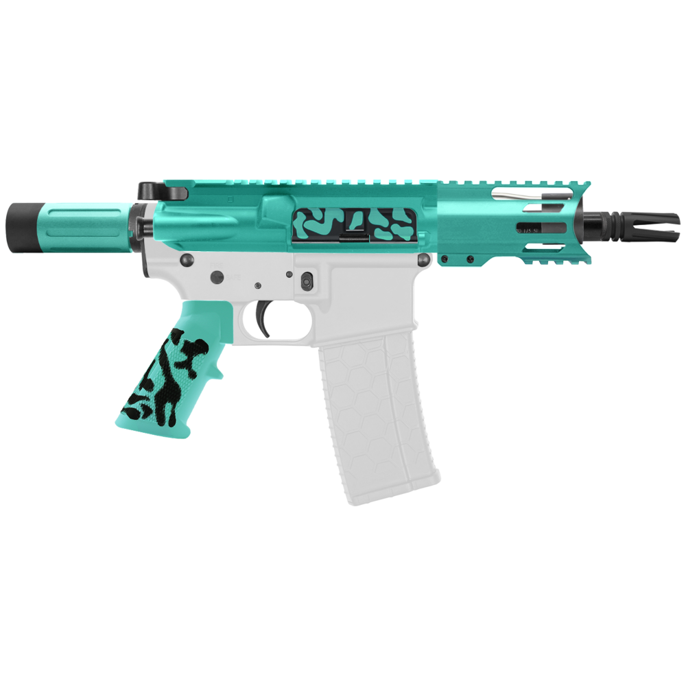 AR-15 .223/5.56 5" BARREL W/ 4'' HANDGUARD | ''RGB CAM-FMLR4C'' PISTOL KIT AR-15 .223/5.56 5" BARREL W/ 4'' HANDGUARD | ''RGB CAM-FMLR4C'' PISTOL KIT