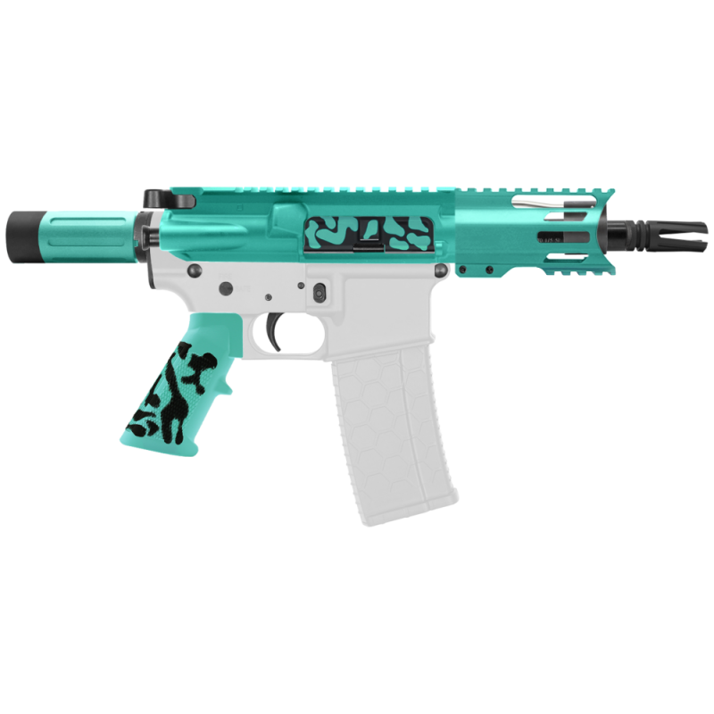 AR-15 .223/5.56 5" BARREL W/ 4'' HANDGUARD | ''RGB CAM-FMLR4C'' PISTOL KIT AR-15 .223/5.56 5" BARREL W/ 4'' HANDGUARD | ''RGB CAM-FMLR4C'' PISTOL KIT