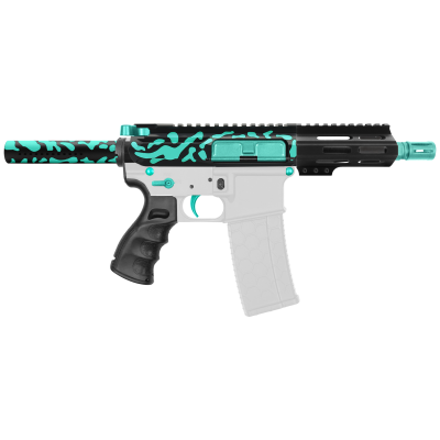 AR-15 .223/5.56 5" BARREL W/ 4'' HANDGUARD | ''RGB CAM-FMLUS4D'' PISTOL KIT