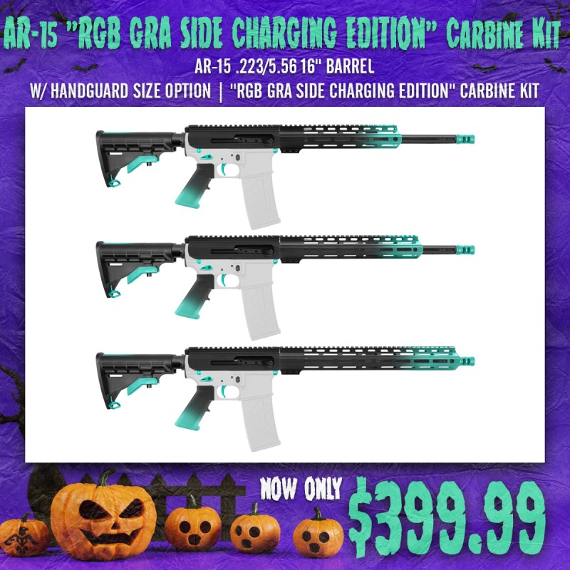 AR-15 .223/5.56 16'' BARREL W/ HANDGUARD SIZE OPTION | ''RGB GRA SIDE CHARGING EDITION'' CARBINE KIT