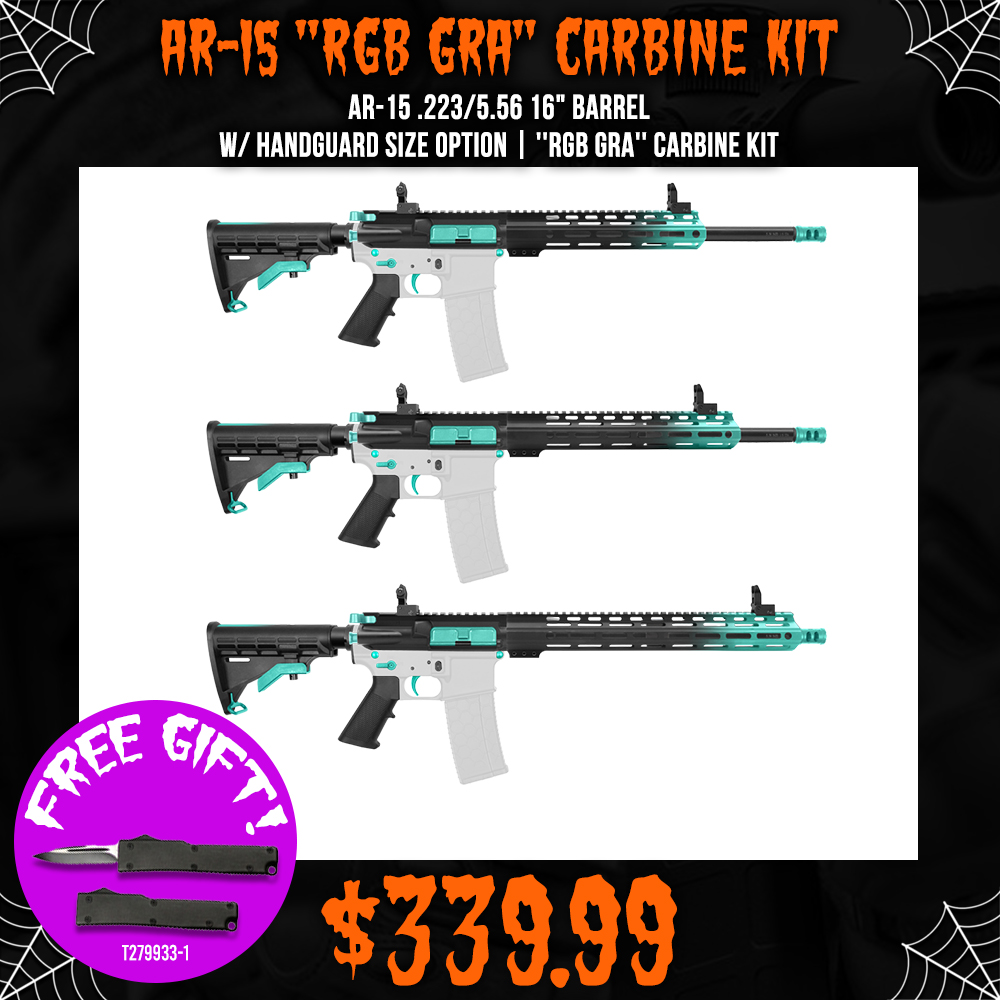 AR-15 .223/5.56 16" BARREL W/ HANDGUARD SIZE OPTION | ''RGB GRA'' CARBINE KIT AR-15 .223/5.56 16" BARREL W/ HANDGUARD SIZE OPTION | ''RGB GRA'' CARBINE KIT