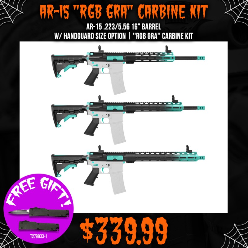 AR-15 .223/5.56 16" BARREL W/ HANDGUARD SIZE OPTION | ''RGB GRA'' CARBINE KIT AR-15 .223/5.56 16" BARREL W/ HANDGUARD SIZE OPTION | ''RGB GRA'' CARBINE KIT