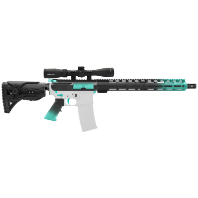 AR-15 .223/5.56 16" BARREL W/ AR-15 ANGLE CUT CLAMP ON M-LOK HANDGUARD | ''RGB GRA-15'' CARBINE KIT