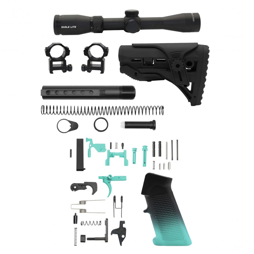 AR-15 .223/5.56 16" BARREL W/ AR-15 ANGLE CUT CLAMP ON M-LOK HANDGUARD | ''RGB GRA-15'' CARBINE KIT