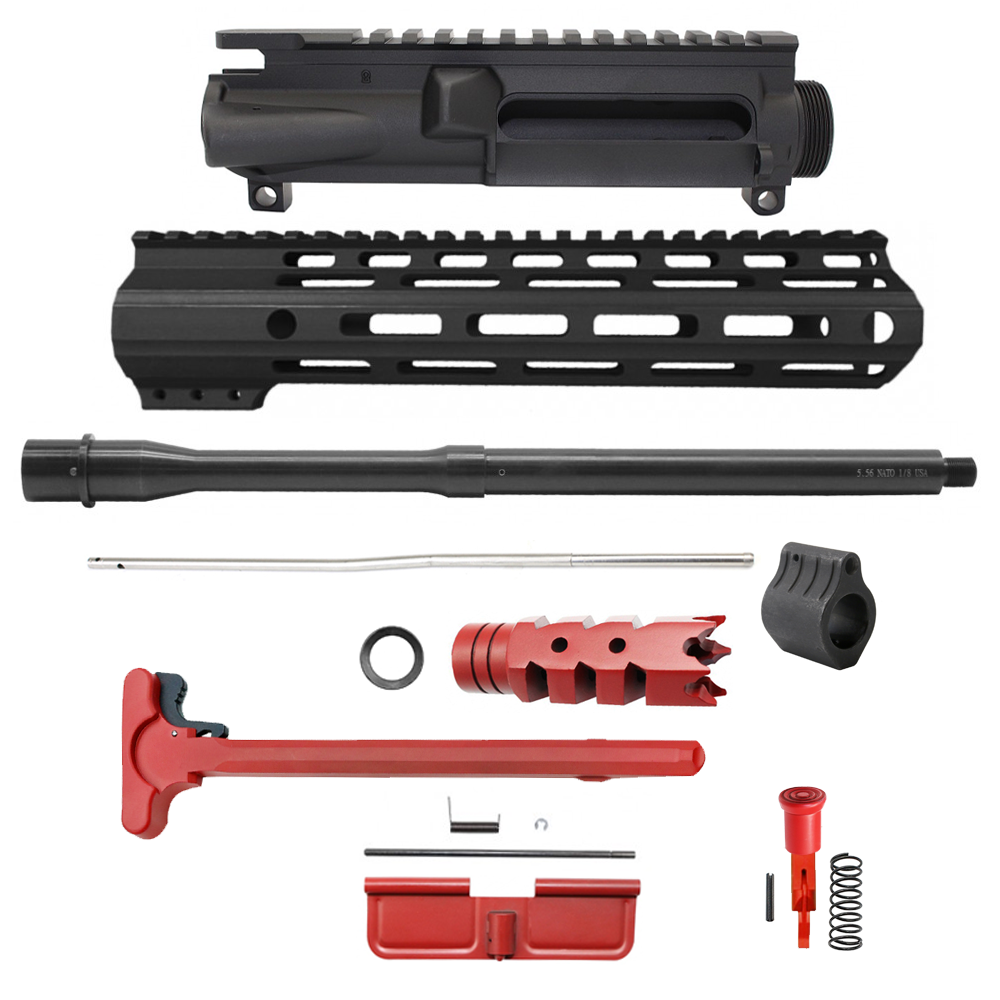 AR-15 .223/5.56 16" Barrel W/ Handguard Length Options| ''RUBER'' Carbine Kit AR-15 .223/5.56 16" Barrel W/ Handguard Length Options| ''RUBER'' Carbine Kit