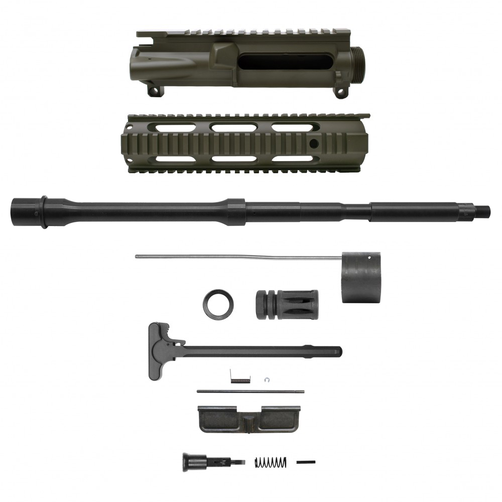 AR-15 .223/5.56 16" Barrel 10" Free Float Handguard | ''SAFEGUARD CERAKOTE'' Carbine Kit