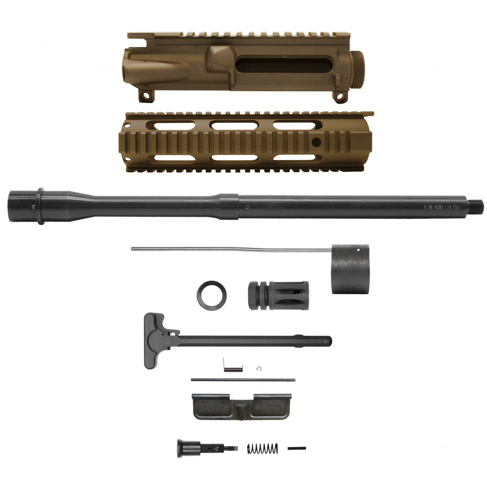 AR-15 .223/5.56 16" Barrel 10" Free Float Handguard | ''SAFEGUARD CERAKOTE'' Carbine Kit