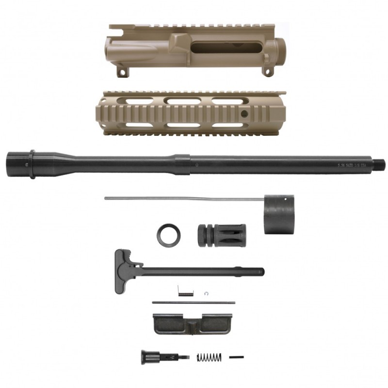 AR-15 .223/5.56 16" Barrel 10" Free Float Handguard | ''SAFEGUARD CERAKOTE'' Carbine Kit