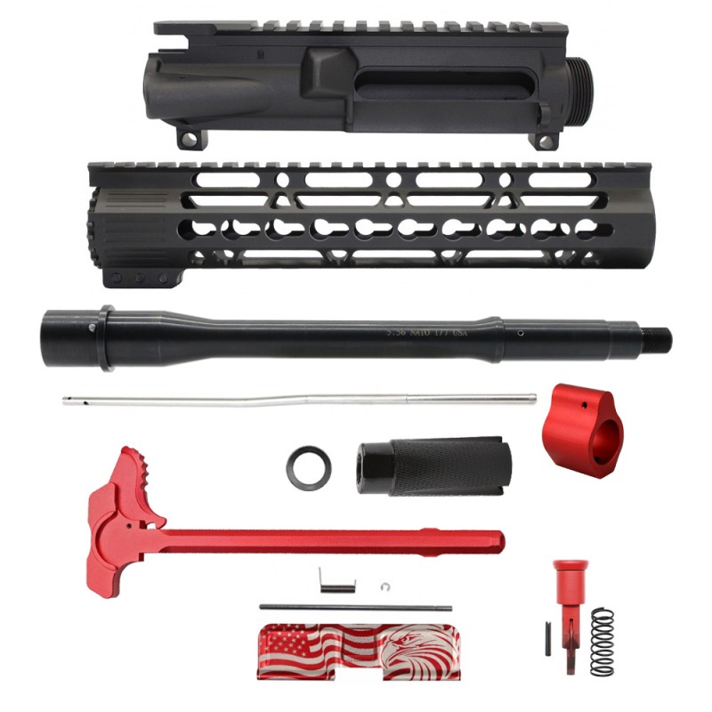 AR-15 .223/5.56 10.5" Barrel 10" Keymod Handguard | ''SCARLET'' Pistol Kit