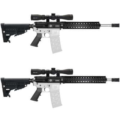 AR-15 .223 Wylde 18" Stainless Steel Barrel W/ 10" or 12” Key Mod Handguard| " SEMPER FI" Carbine Kit