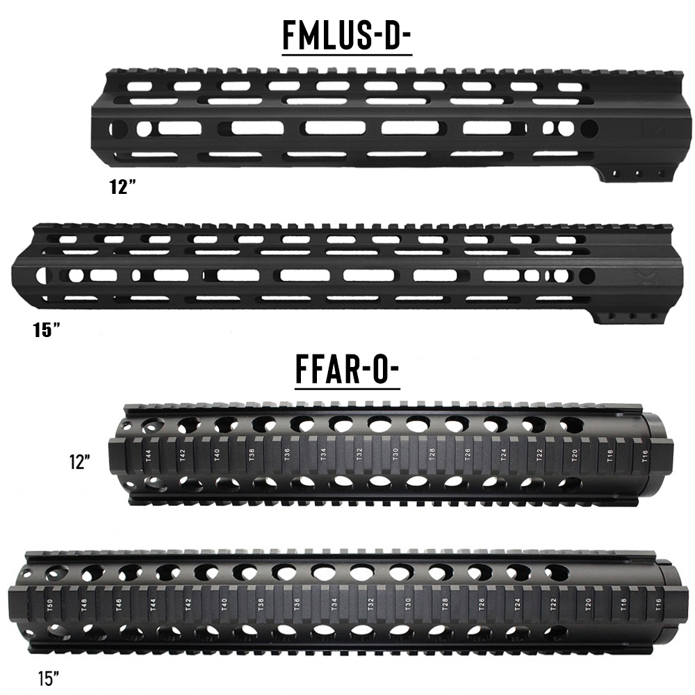 AR-15 .223/5.56 18" Stainless Steel Barrel W/ 10" or 12” Key Mod Handguard| " SEMPER FI" Carbine Kit