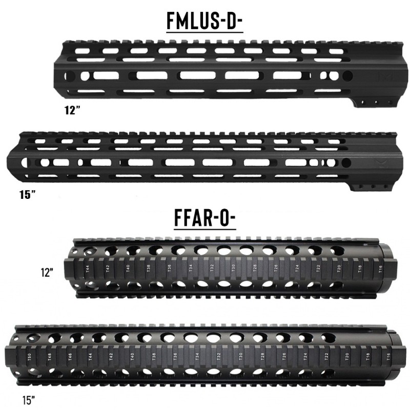 AR-15 .223 Wylde 18" Stainless Steel Barrel W/ 10" or 12” Key Mod Handguard| " SEMPER FI" Carbine Kit