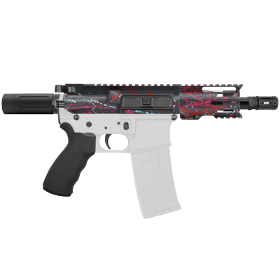 AR-15 .223/5.56 5" Barrel W/ 4'' Handguard | ''SGY SPLATTER -4'' Pistol Kit