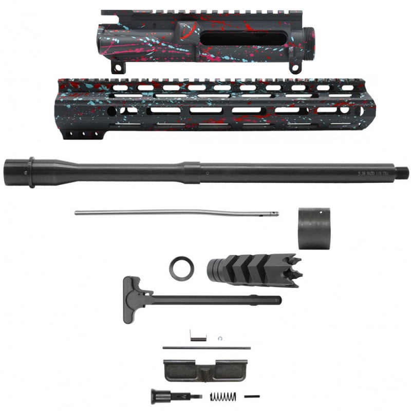 AR-15 .223/5.56 16" Barrel  W/ 12'' Handguard | ''SGY SPLATTER MARK II'' Carbine Kit