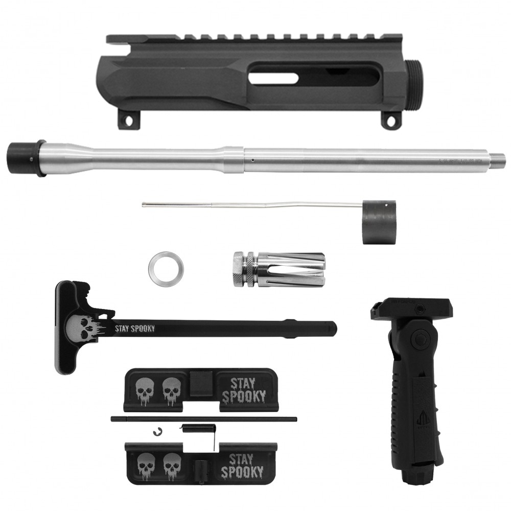 AR-15 .223/5.56 16" Stainless Steel Barrel W/ 15" 16'' Handguard Option | ''SKSS'' Carbine Kit