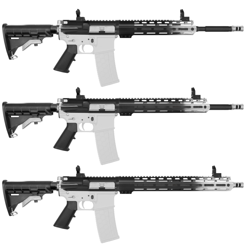 AR-15 .223/5.56 16" BARREL W/ HANDGUARD SIZE OPTION | ''SLV GRA'' CARBINE KIT AR-15 .223/5.56 16" BARREL W/ HANDGUARD SIZE OPTION | ''SLV GRA'' CARBINE KIT