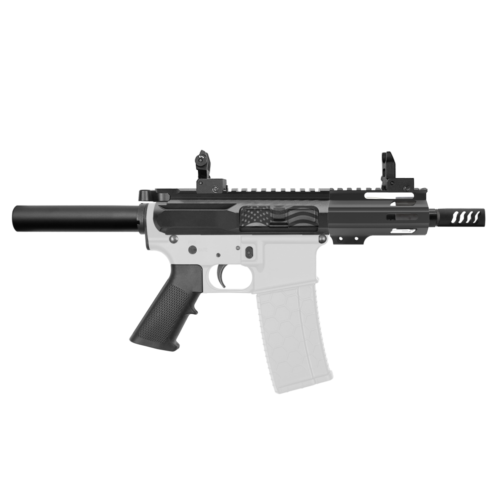 AR-15 .223/5.56 5" Barrel W/ 4" M Lok Handguard Options| " SOUND BLASTER " Pistol Kit