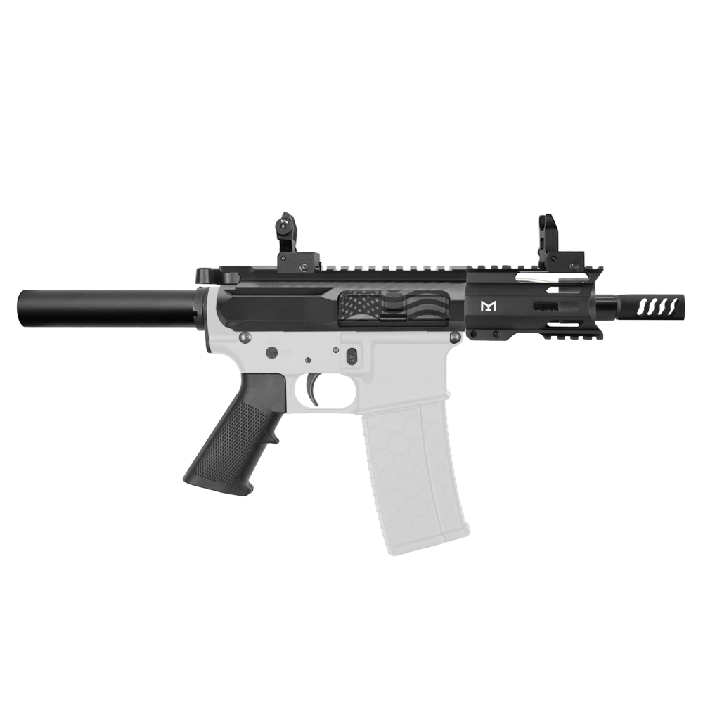 AR-15 .223/5.56 5" Barrel W/ 4" M Lok Handguard Options| " SOUND BLASTER " Pistol Kit