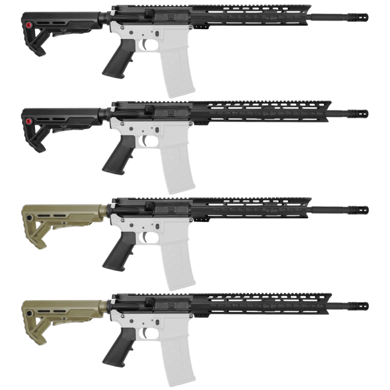 AR-15 5.56 16" Barrel W/ 10'' 12'' 15'' Handguard Option | ''ST01'' Carbine Kit