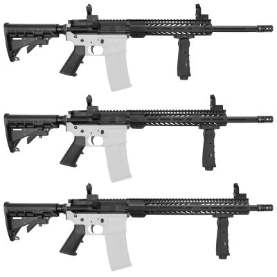 AR-15 .223/5.56 16" Barrel W/ 10'' 12'' 15'' Handguard option | ''STRYKER'' Carbine Kit
