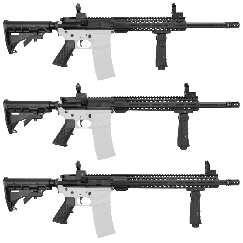 AR-15 .223/5.56 16" Barrel W/ 10'' 12'' 15'' Handguard option | ''STRYKER'' Carbine Kit