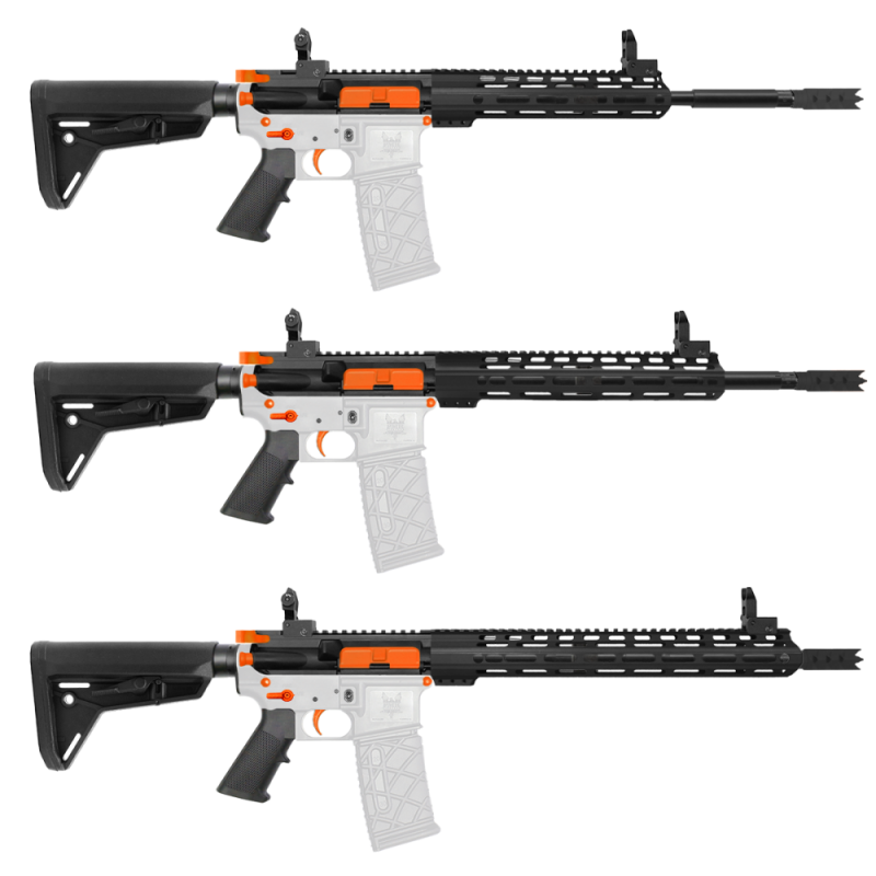 AR-15 .223/5.56 16" Barrel W/ Handguard Length Options| ''TANGERINE'' Carbine Kit