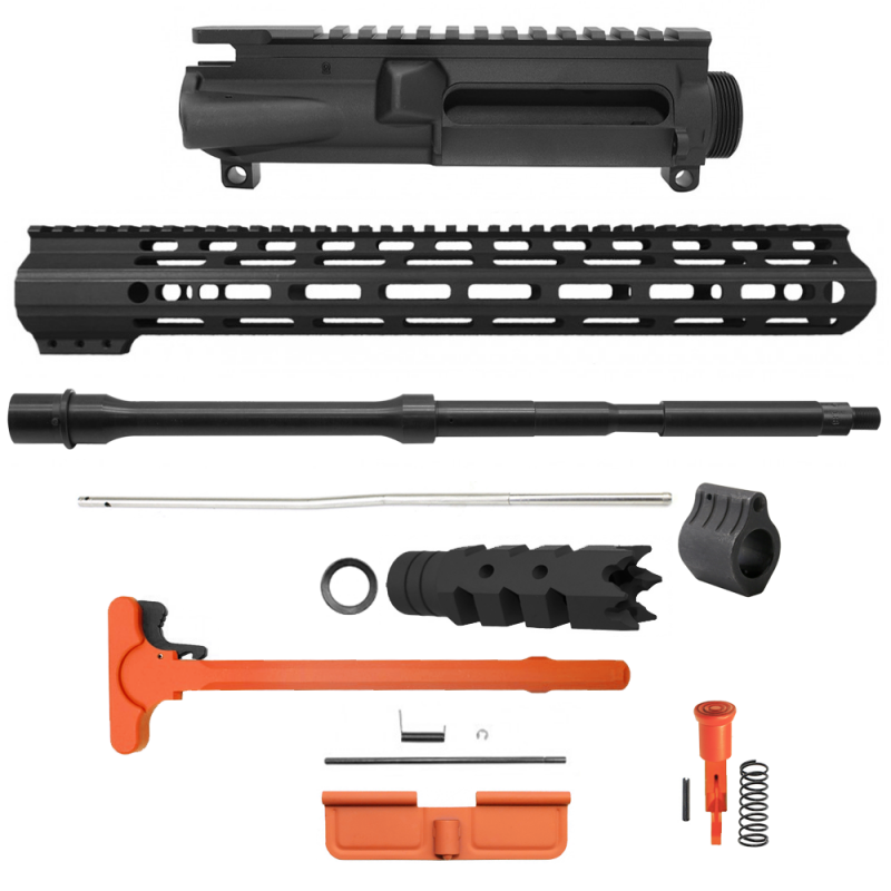 AR-15 .223/5.56 16" Barrel W/ Handguard Length Options| ''TANGERINE'' Carbine Kit