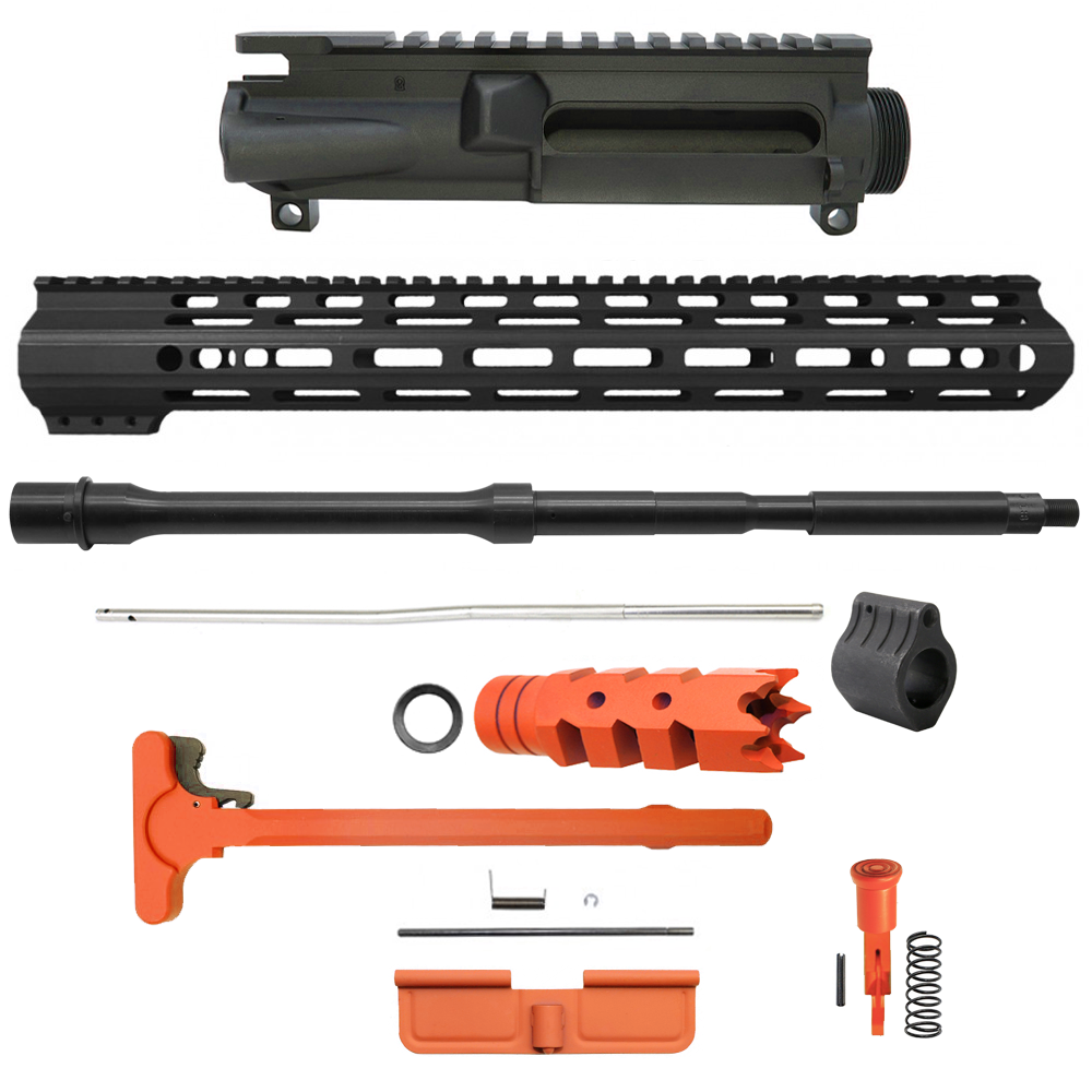 AR-15 .223/5.56 16" Barrel W/ Handguard Length Options| ''TANGERINE'' Carbine Kit