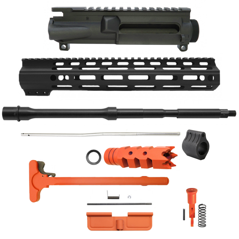 AR-15 .223/5.56 16" Barrel W/ Handguard Length Options| ''TANGERINE'' Carbine Kit