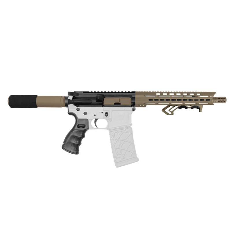 AR-15 .223/5.56 10.5" Barrel W/ 10’' Handguard Key mod| ''TERRA'' Pistol Kit AR-15 .223/5.56 10.5" Barrel W/ 10’' Handguard Key mod| ''TERRA'' Pistol Kit