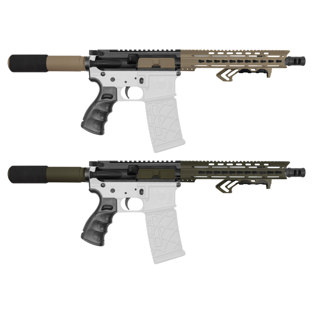 AR-15 .223/5.56 10.5" Barrel W/ 10'' Handguard Key mod| ''TERRA'' Pistol Kit