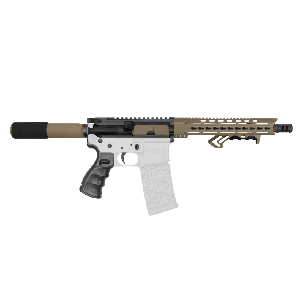 AR-15 .223/5.56 10.5" Barrel W/ 10'' Handguard Key mod| ''TERRA'' Pistol Kit