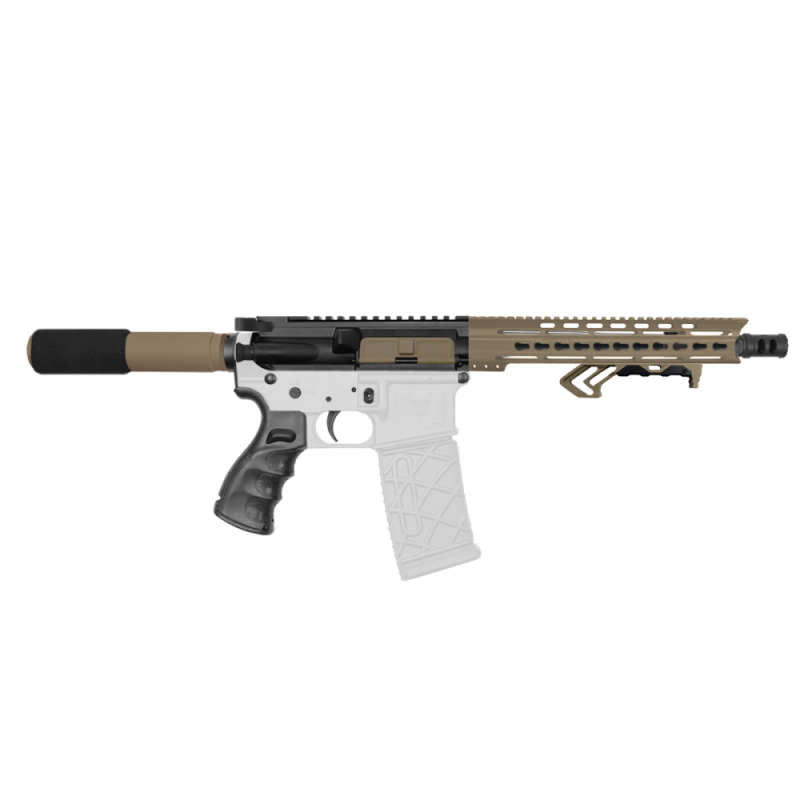 AR-15 .223/5.56 10.5" Barrel W/ 10'' Handguard Key mod| ''TERRA'' Pistol Kit