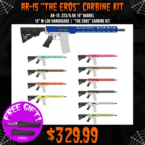 AR-15 .223/5.56 16" Barrel 15" M-LOK Handguard | ''THE EROS'' Carbine Kit