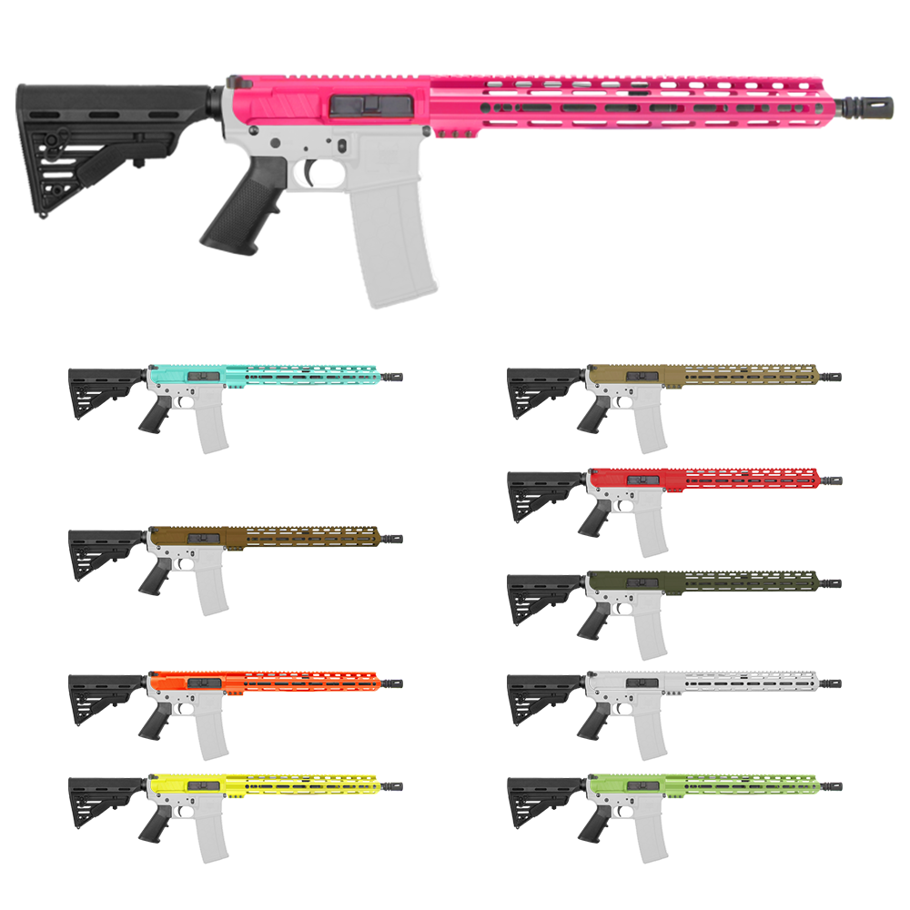 AR-15 .223/5.56 16" Barrel 15" M-LOK Handguard | ''THE EROS'' Carbine Kit AR-15 .223/5.56 16" Barrel 15" M-LOK Handguard | ''THE EROS'' Carbine Kit