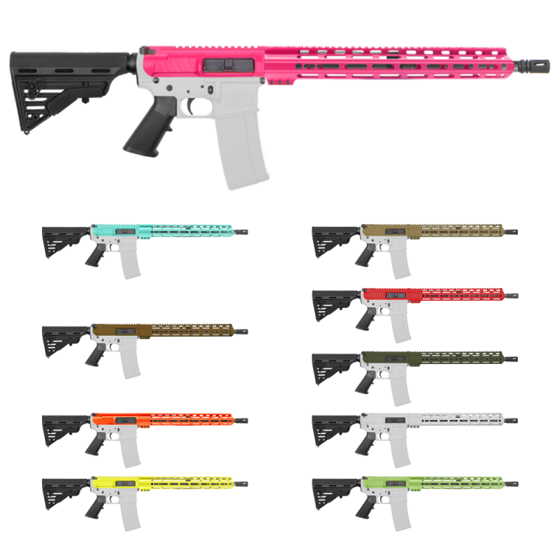 AR-15 .223/5.56 16" Barrel 15" M-LOK Handguard | ''THE EROS'' Carbine Kit AR-15 .223/5.56 16" Barrel 15" M-LOK Handguard | ''THE EROS'' Carbine Kit