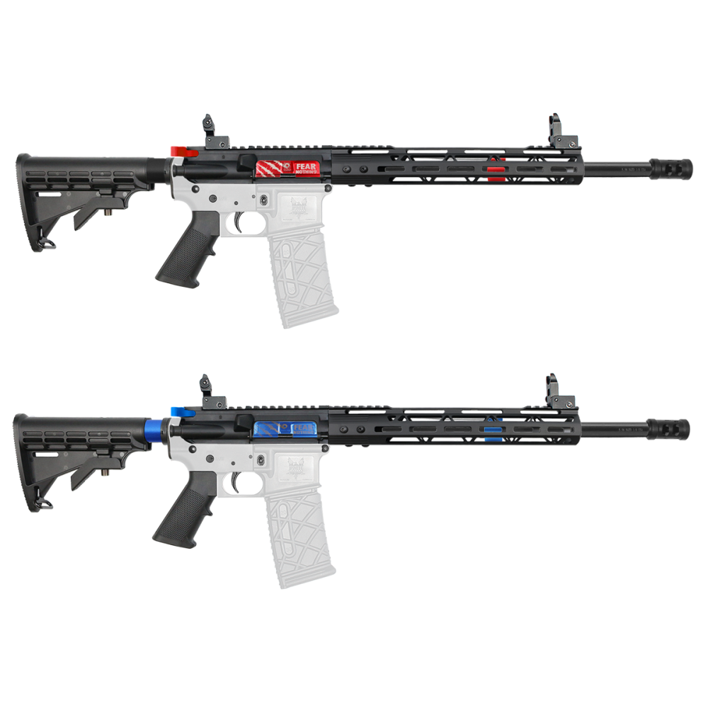AR-15 .223/5.56 16" Barrel 12" M Lok Handguard with Color Options| ''TINT'' Carbinel Kit