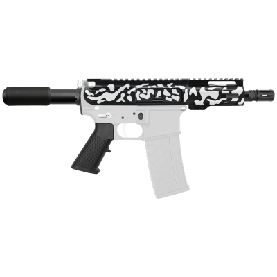 AR-15 .223/5.56 5" BARREL W/ 4'' HANDGUARD | ''WHI CAM-FML4'' PISTOL KIT