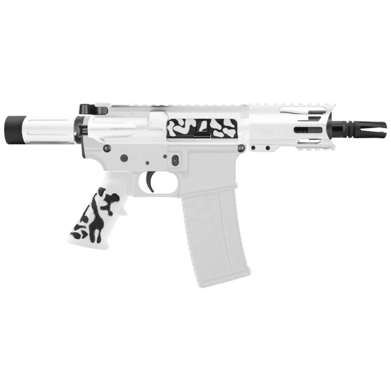 AR-15 .223/5.56 5" BARREL W/ 4'' HANDGUARD | ''WHI CAM-FMLR4C'' PISTOL KIT AR-15 .223/5.56 5" BARREL W/ 4'' HANDGUARD | ''WHI CAM-FMLR4C'' PISTOL KIT