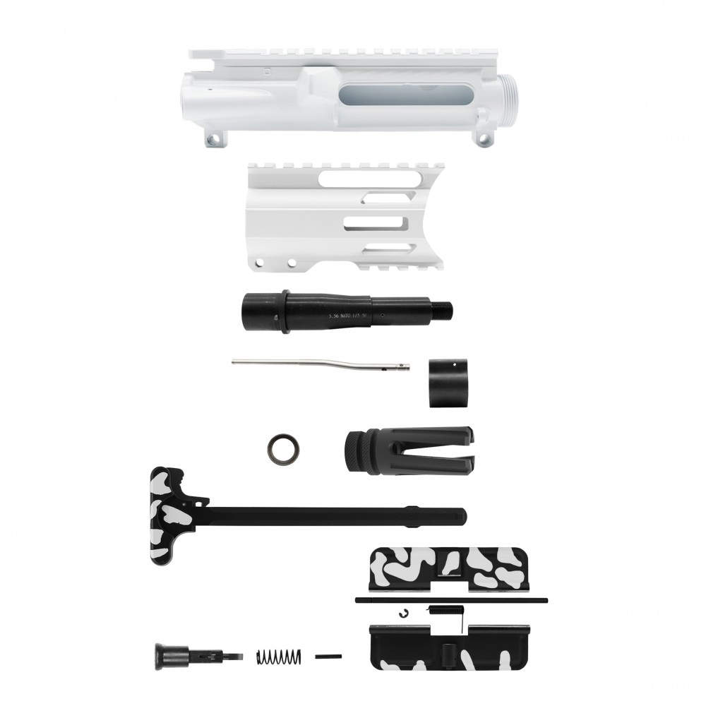 AR-15 .223/5.56 5" BARREL W/ 4'' HANDGUARD | ''WHI CAM-FMLR4C'' PISTOL KIT AR-15 .223/5.56 5" BARREL W/ 4'' HANDGUARD | ''WHI CAM-FMLR4C'' PISTOL KIT