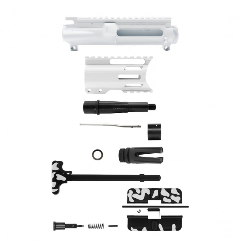 AR-15 .223/5.56 5" BARREL W/ 4'' HANDGUARD | ''WHI CAM-FMLR4C'' PISTOL KIT AR-15 .223/5.56 5" BARREL W/ 4'' HANDGUARD | ''WHI CAM-FMLR4C'' PISTOL KIT
