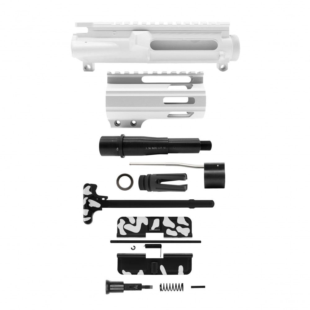 AR-15 .223/5.56 5" BARREL W/ 4'' HANDGUARD | ''WHI CAM-FMLUS4 V3'' PISTOL KIT AR-15 .223/5.56 5" BARREL W/ 4'' HANDGUARD | ''WHI CAM-FMLUS4 V3'' PISTOL KIT