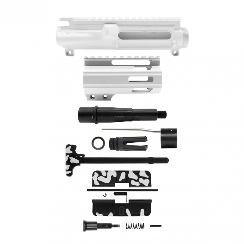 AR-15 .223/5.56 5" BARREL W/ 4'' HANDGUARD | ''WHI CAM-FMLUS4 V3'' PISTOL KIT AR-15 .223/5.56 5" BARREL W/ 4'' HANDGUARD | ''WHI CAM-FMLUS4 V3'' PISTOL KIT