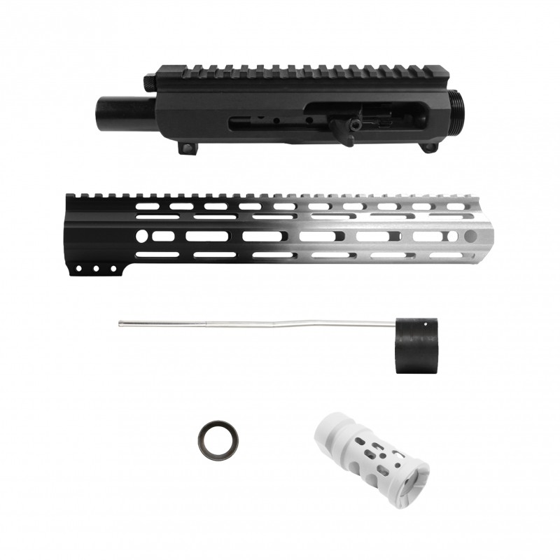 AR-15 .223/5.56 16'' BARREL W/ HANDGUARD SIZE OPTION | ''WHI GRA SIDE CHARGING EDITION'' CARBINE KIT