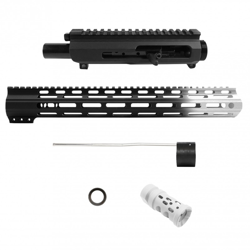 AR-15 .223/5.56 16'' BARREL W/ HANDGUARD SIZE OPTION | ''WHI GRA SIDE CHARGING EDITION'' CARBINE KIT