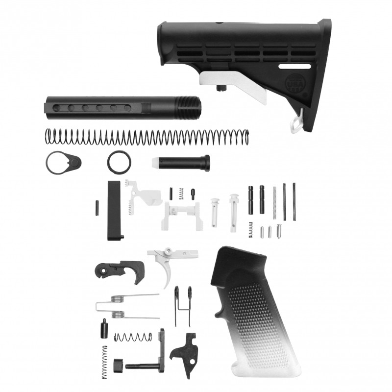 AR-15 .223/5.56 16'' BARREL W/ HANDGUARD SIZE OPTION | ''WHI GRA SIDE CHARGING EDITION'' CARBINE KIT