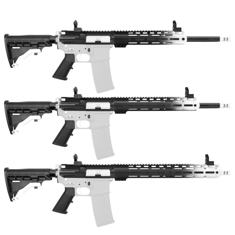 AR-15 .223/5.56 16" BARREL W/ HANDGUARD SIZE OPTION | ''WHI GRA'' CARBINE KIT