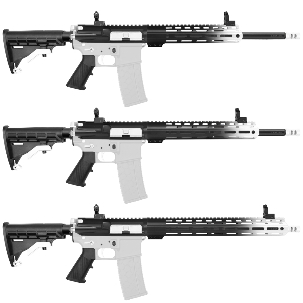 AR-15 .223/5.56 16" BARREL W/ HANDGUARD SIZE OPTION | ''WHI GRA'' CARBINE KIT