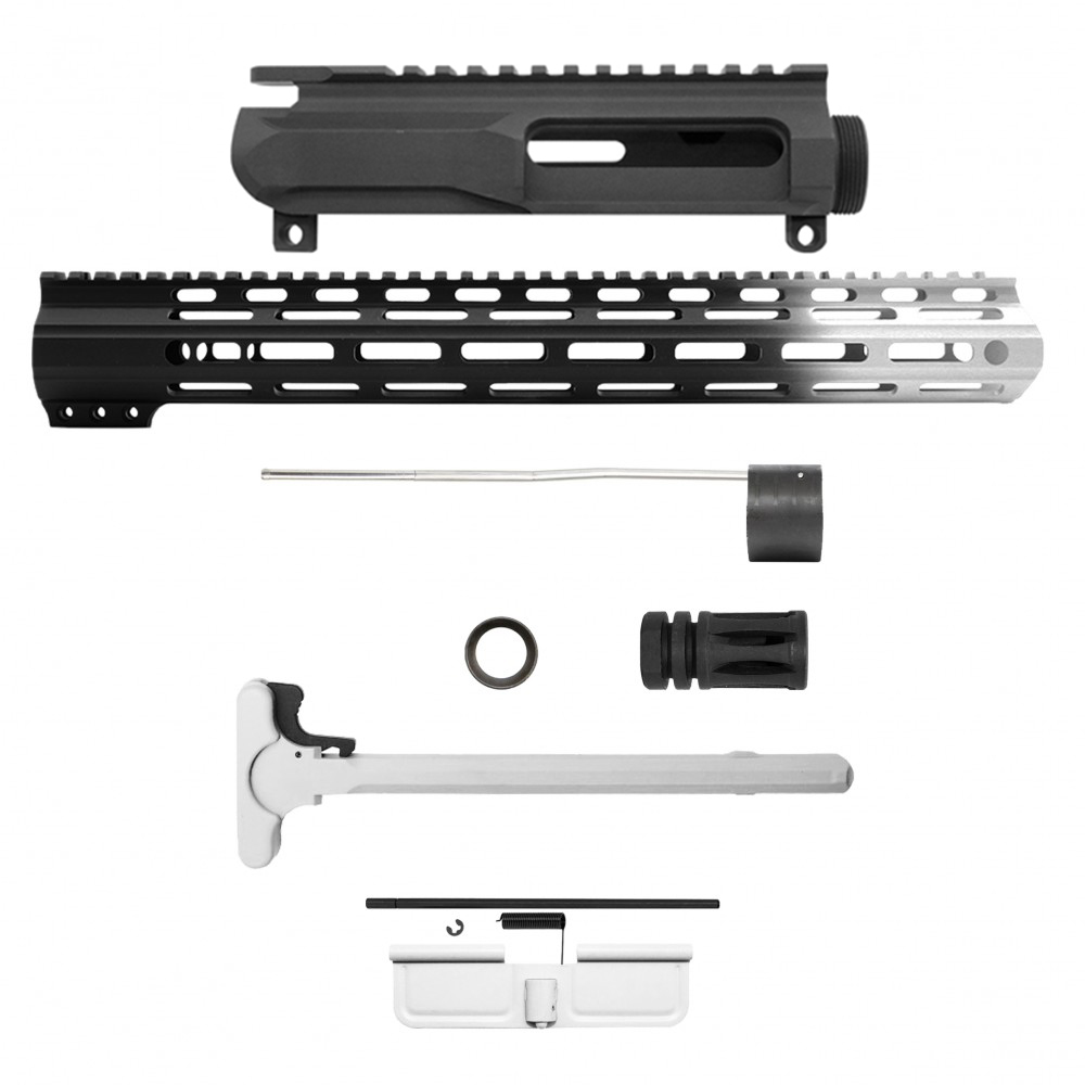 AR-15 .223/5.56 16" BARREL W/ AR-15 ANGLE CUT CLAMP ON M-LOK HANDGUARD | ''WHI GRA-15'' CARBINE KIT