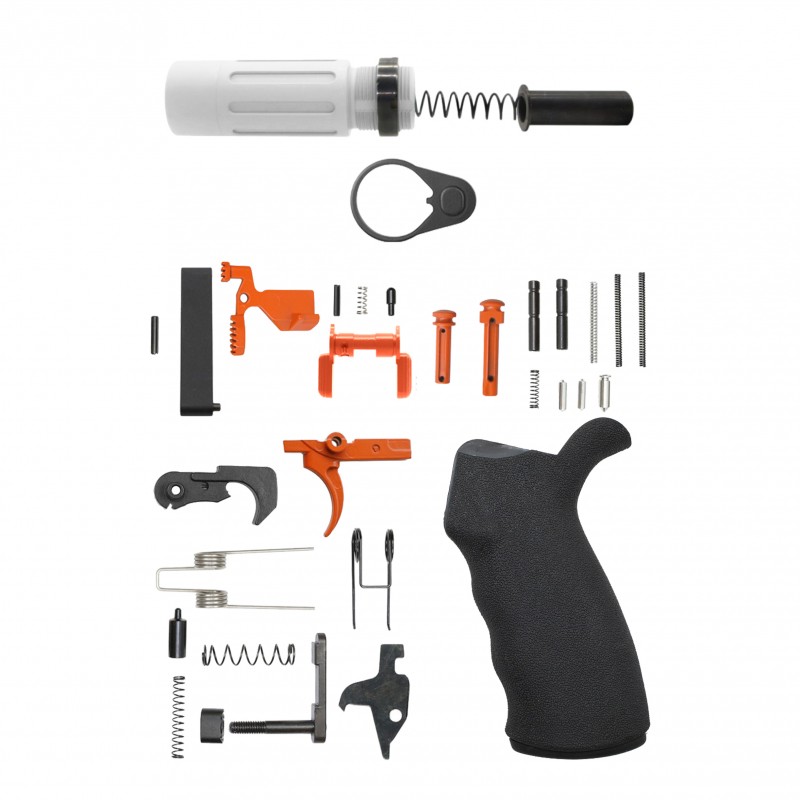 AR-15 .223/5.56 5" Barrel  W/ 4'' Handguard | ''WHI SPLATTER -4'' Pistol Kit